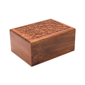 Indian Sheesham Wood Urn