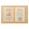 Customized Condolence Cards / Cremation Certificates